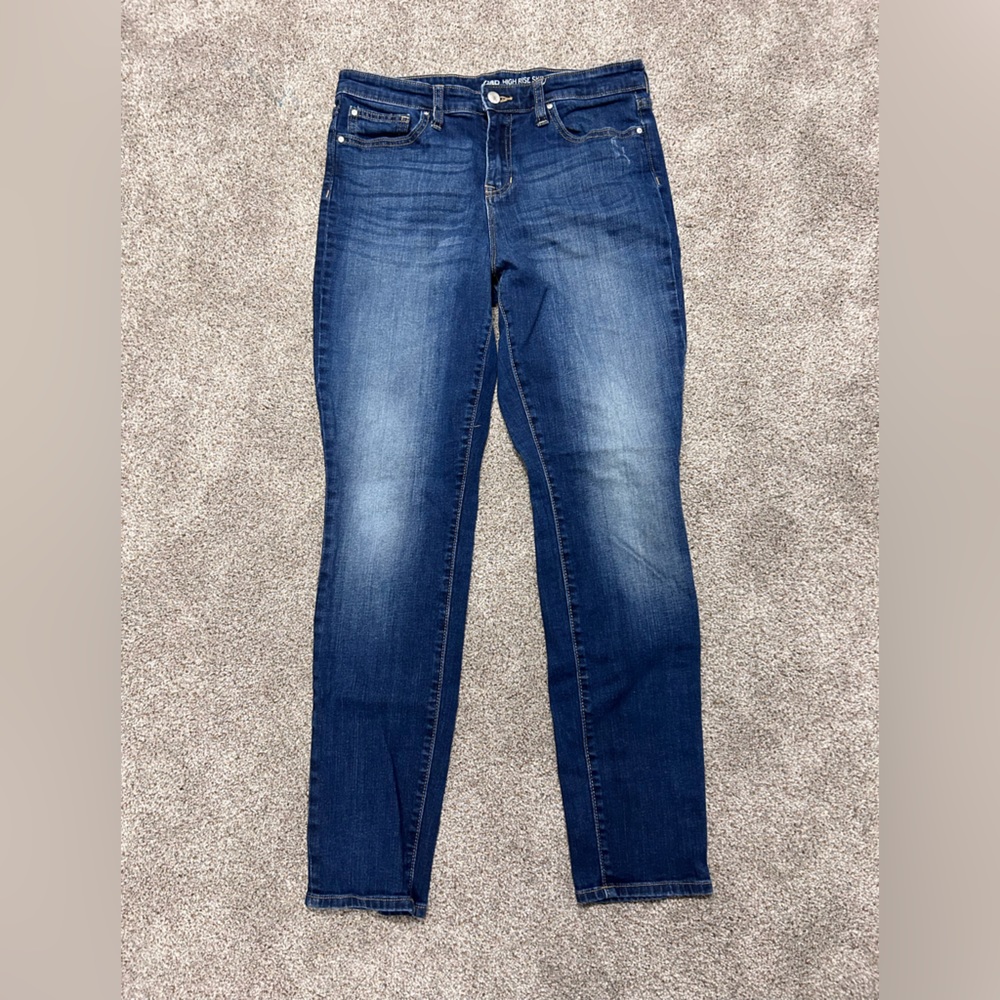 Gap High Rise Skinny Jeans